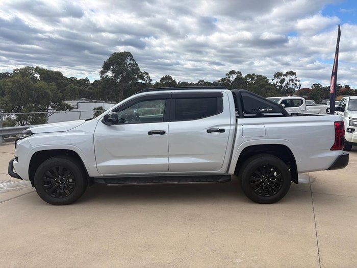 2025 Mitsubishi Triton GSR MV MY25 4X4 Dual Range White Diamond