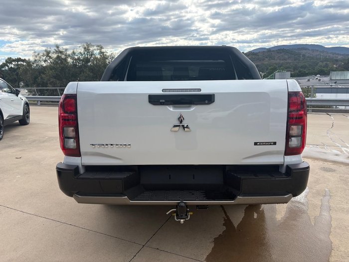 2025 Mitsubishi Triton GSR MV MY25 4X4 Dual Range White Diamond
