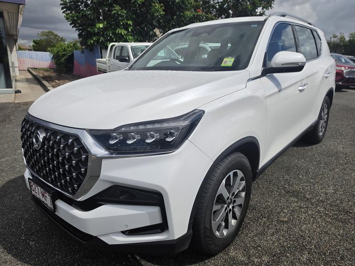 2023 SsangYong Rexton Adventure Y461 MY24 4X4 Dual Range WHITE