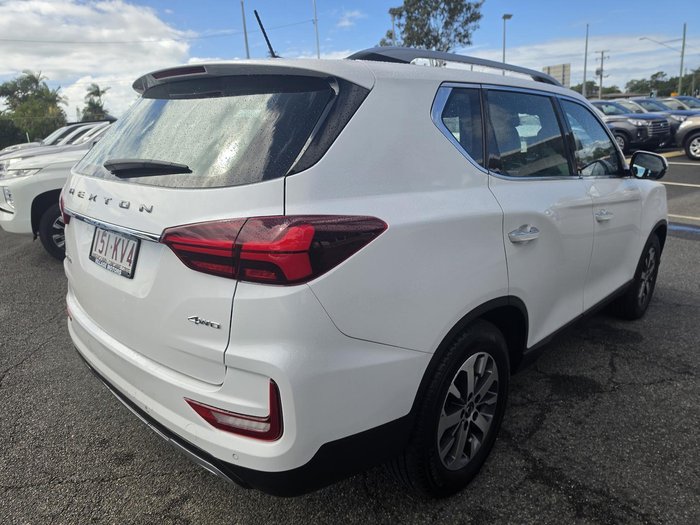2023 SsangYong Rexton Adventure Y461 MY24 4X4 Dual Range WHITE