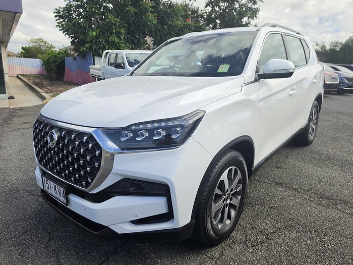 2023 SsangYong Rexton Adventure Y461 MY24 4X4 Dual Range WHITE