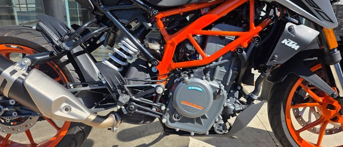 2022 Ktm 390 DUKE SILVER