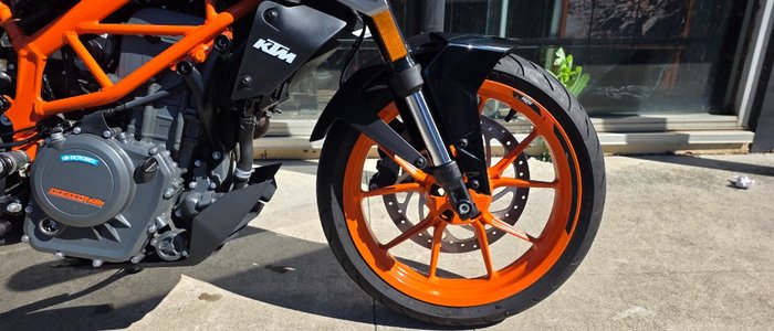 2022 Ktm 390 DUKE SILVER