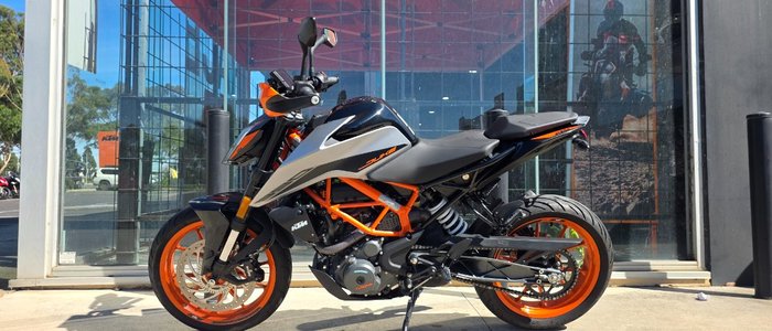 2022 Ktm 390 DUKE SILVER