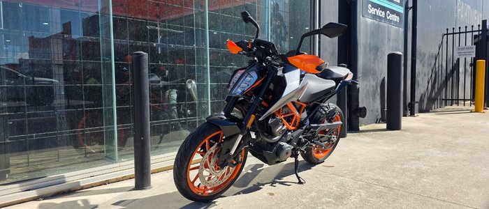 2022 Ktm 390 DUKE SILVER