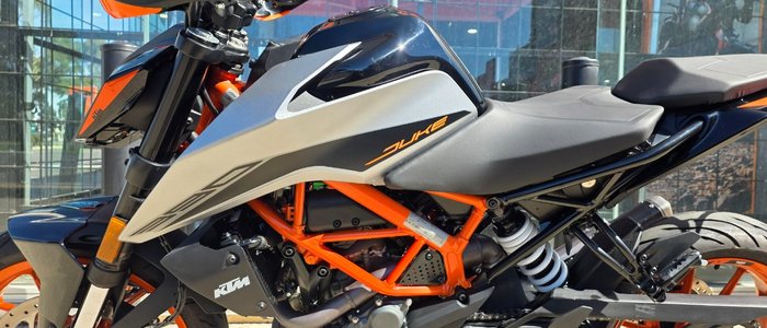 2022 Ktm 390 DUKE SILVER