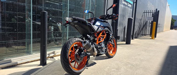 2022 Ktm 390 DUKE SILVER
