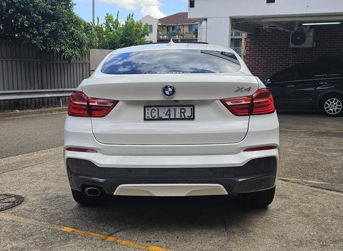 2018 BMW X4 xDrive20d F26 4X4 Constant Alpine White