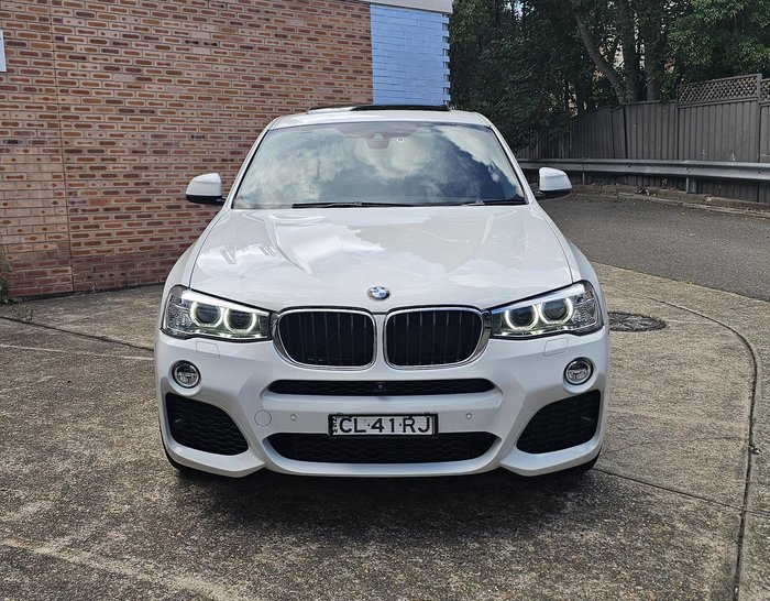 2018 BMW X4 xDrive20d F26 4X4 Constant Alpine White