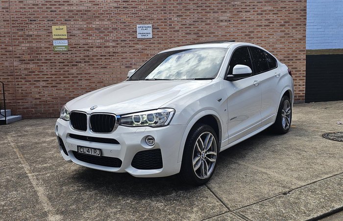 2018 BMW X4 xDrive20d F26 4X4 Constant Alpine White