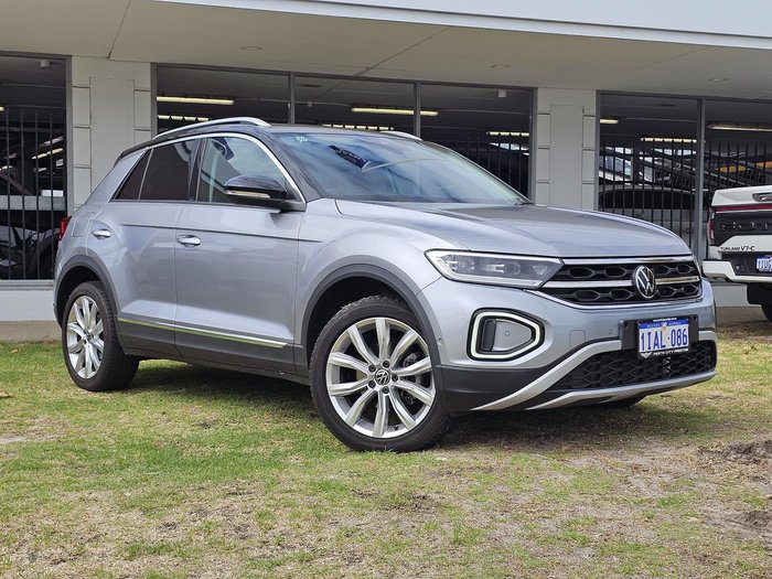 2023 Volkswagen T-Roc 110TSI Style D11 MY23 Pyrite Silver