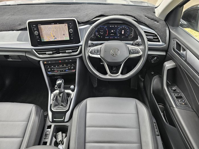 2023 Volkswagen T-Roc 110TSI Style D11 MY23 Pyrite Silver