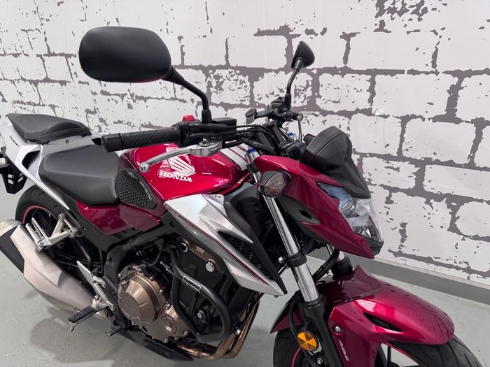 2018 Honda CB500F ABS (CB500FA) CB500 Red