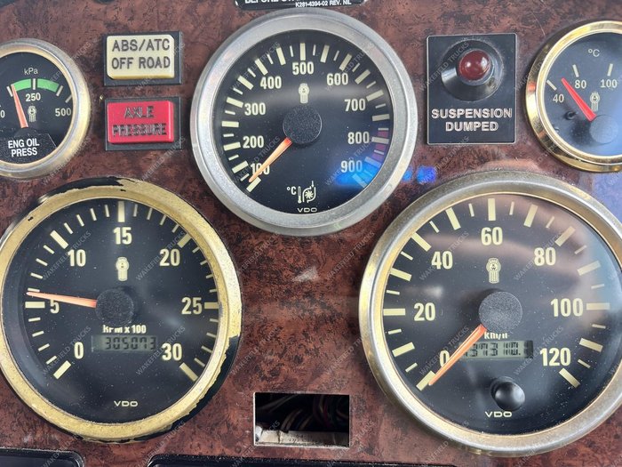 2015 Kenworth T909 Green