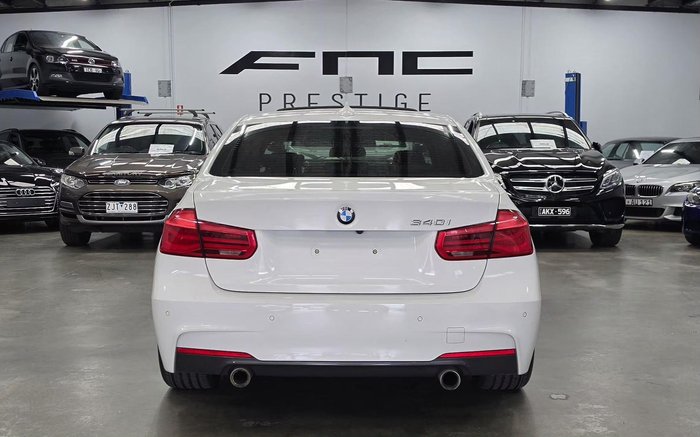 2016 BMW 3 Series 340i M Sport F30 LCI Alpine White