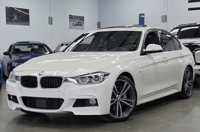 2016 BMW 3 Series 340i M Sport F30 LCI Alpine White