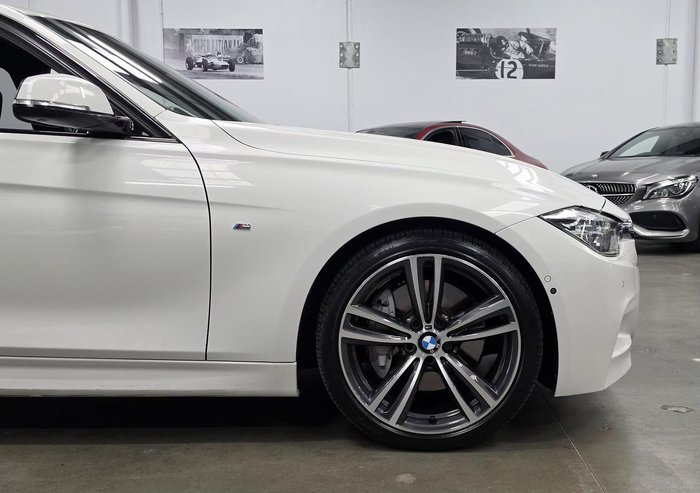 2016 BMW 3 Series 340i M Sport F30 LCI Alpine White