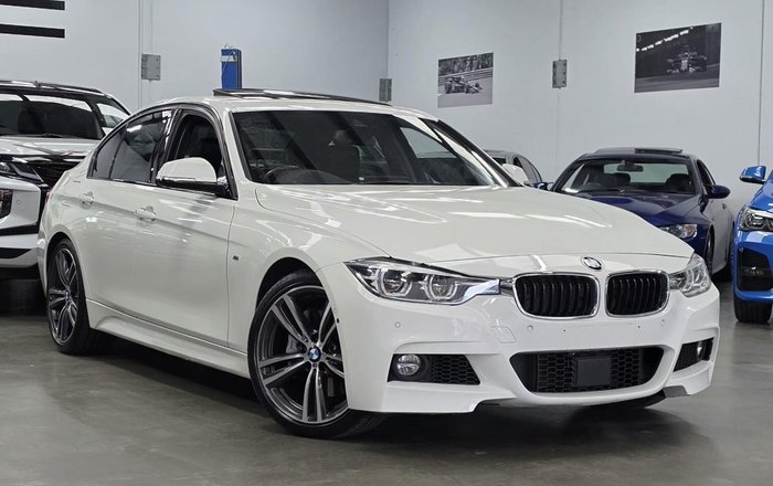 2016 BMW 3 Series 340i M Sport F30 LCI Alpine White