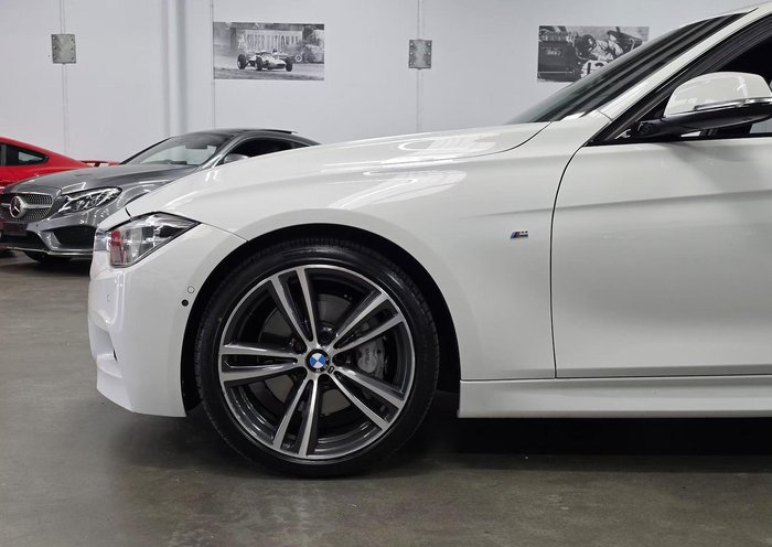 2016 BMW 3 Series 340i M Sport F30 LCI Alpine White