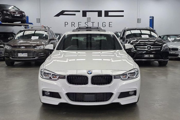 2016 BMW 3 Series 340i M Sport F30 LCI Alpine White