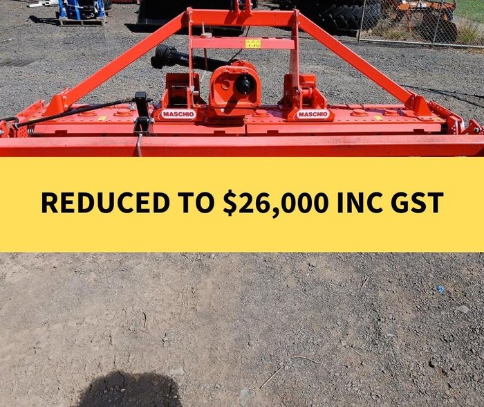 2025 Maschio DM3000C Dominator Rapido Power Harrow Orange