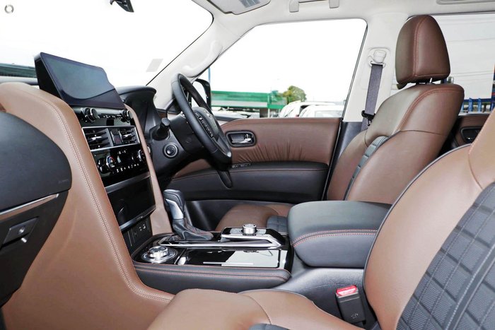 2026 Nissan Patrol Ti-L Y62 MY26 4X4 Dual Range Moonstone White
