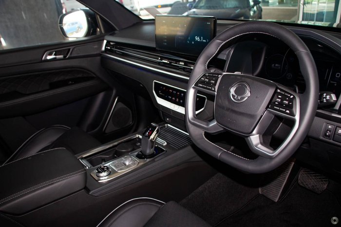 2025 KGM SsangYong Rexton Ultimate Sport Pack Y461 MY24 4X4 Dual Range Space Black