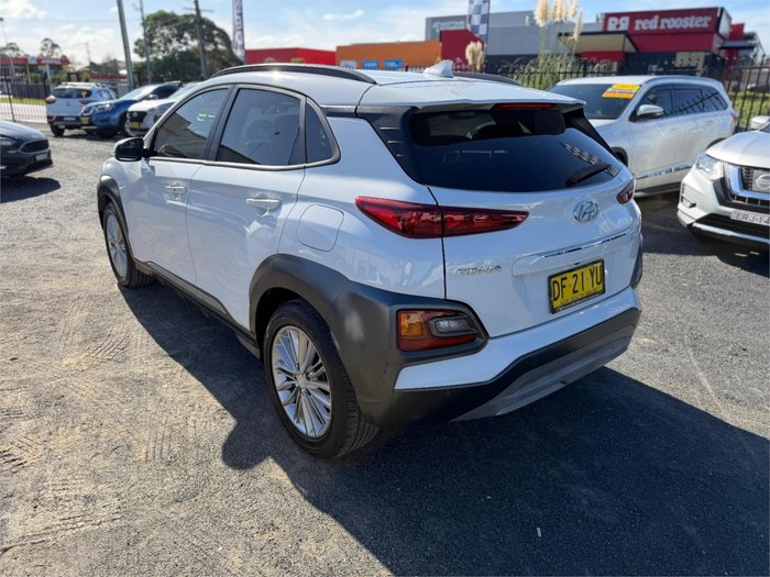 2018 HYUNDAI KONA ELITE (FWD) OS.2 MY19 White