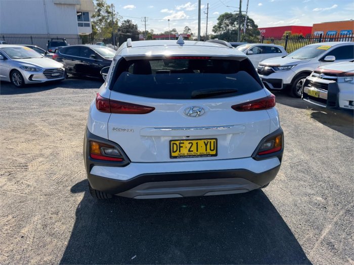 2018 HYUNDAI KONA ELITE (FWD) OS.2 MY19 White