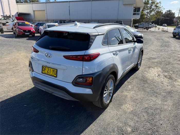 2018 HYUNDAI KONA ELITE (FWD) OS.2 MY19 White