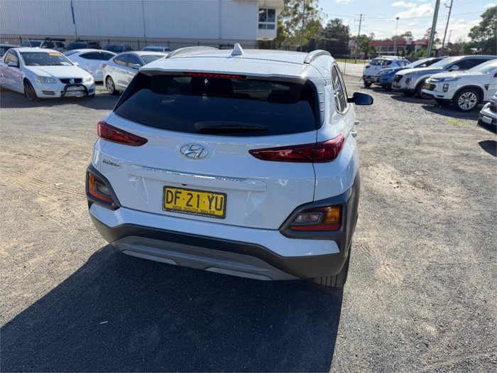 2018 HYUNDAI KONA ELITE (FWD) OS.2 MY19 White