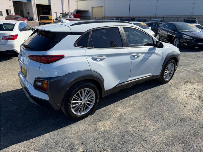 2018 HYUNDAI KONA ELITE (FWD) OS.2 MY19 White