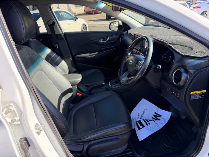 2018 HYUNDAI KONA ELITE (FWD) OS.2 MY19 White