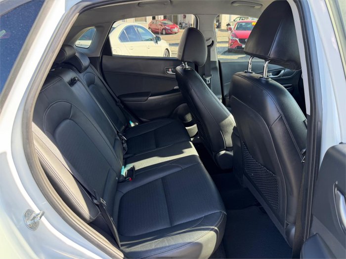 2018 HYUNDAI KONA ELITE (FWD) OS.2 MY19 White