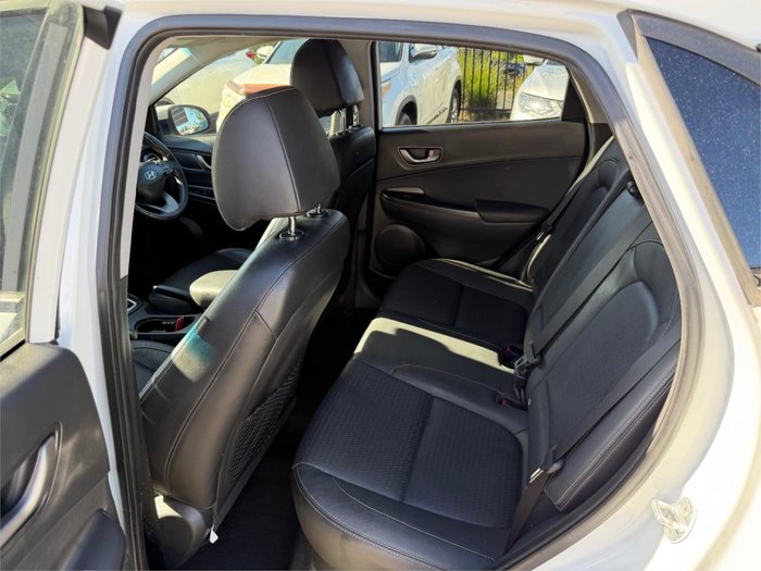 2018 HYUNDAI KONA ELITE (FWD) OS.2 MY19 White