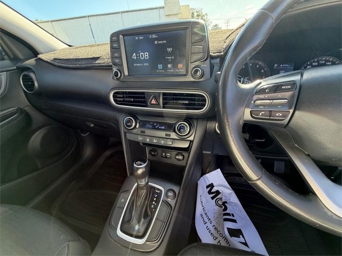 2018 HYUNDAI KONA ELITE (FWD) OS.2 MY19 White