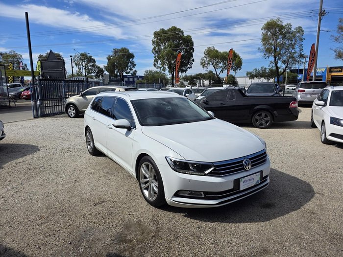 2018 Volkswagen Passat 132TSI Comfortline B8 MY19 Pure White