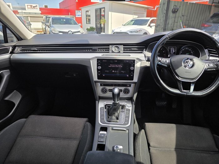 2018 Volkswagen Passat 132TSI Comfortline B8 MY19 Pure White