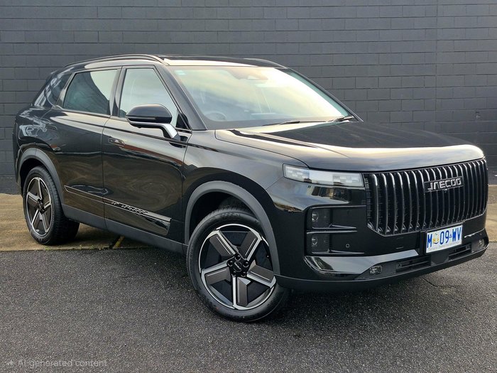 2025 Jaecoo J7 SHS Summit MY25 Carbon Black