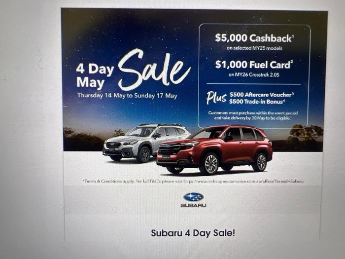2025 Subaru Crosstrek 2.0S