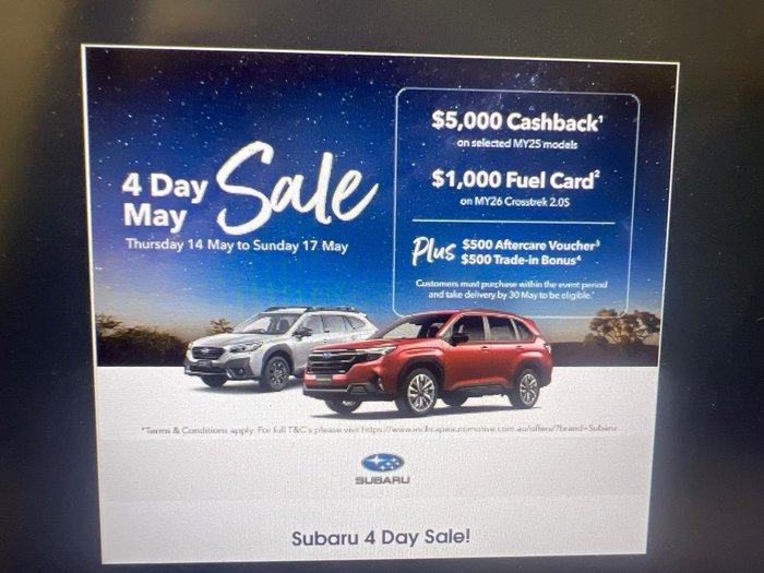 2025 Subaru Crosstrek 2.0S