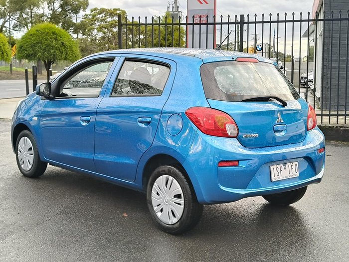 2016 Mitsubishi Mirage ES LA MY17 Cyber Blue