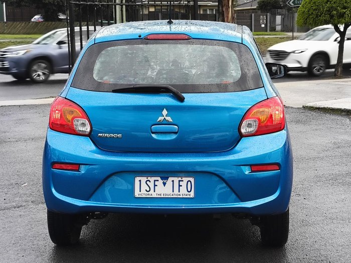 2016 Mitsubishi Mirage ES LA MY17 Cyber Blue
