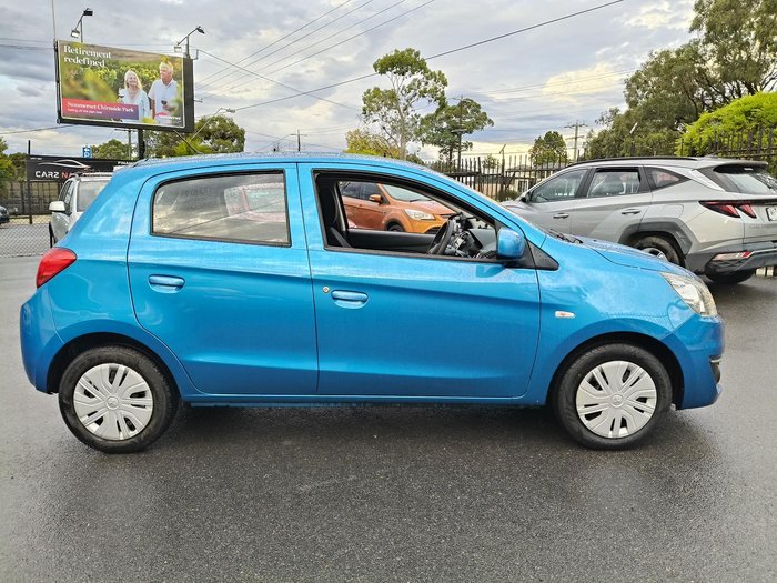 2016 Mitsubishi Mirage ES LA MY17 Cyber Blue