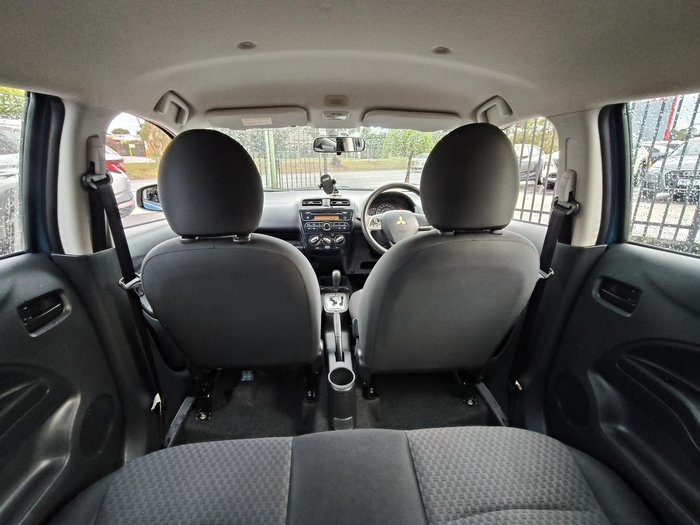 2016 Mitsubishi Mirage ES LA MY17 Cyber Blue