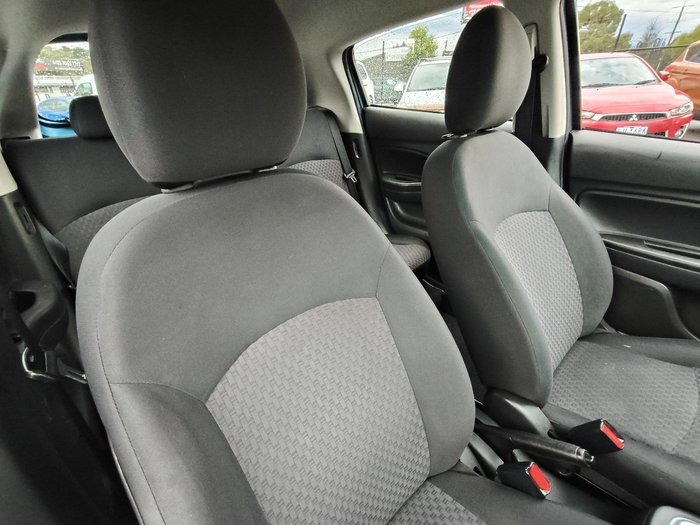 2016 Mitsubishi Mirage ES LA MY17 Cyber Blue
