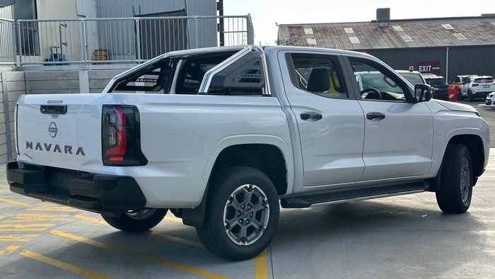 2026 Nissan Navara ST-X D27 MY26 4X4 Dual Range Blizzard White