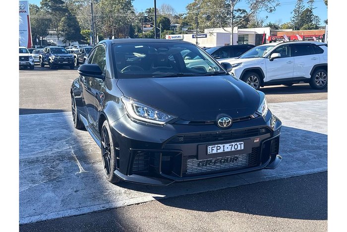 2025 Toyota Yaris GR GT GXPA16R Four Wheel Drive Tarmac Black