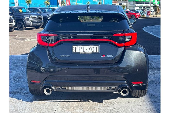 2025 Toyota Yaris GR GT GXPA16R Four Wheel Drive Tarmac Black