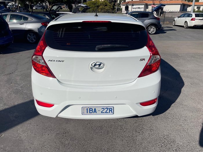 2013 Hyundai Accent SR RB3 Crystal White